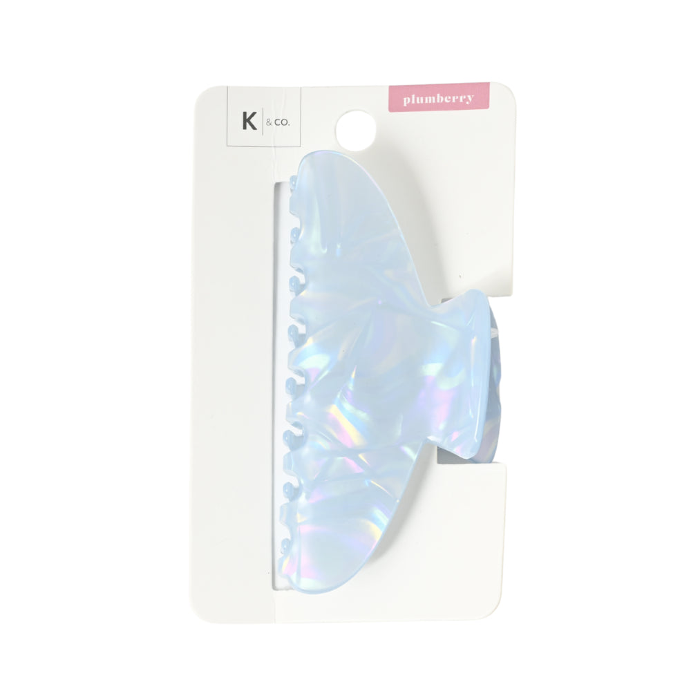 Plumberry Series Acrylic Hair Claw Clip - BLUE PEARL